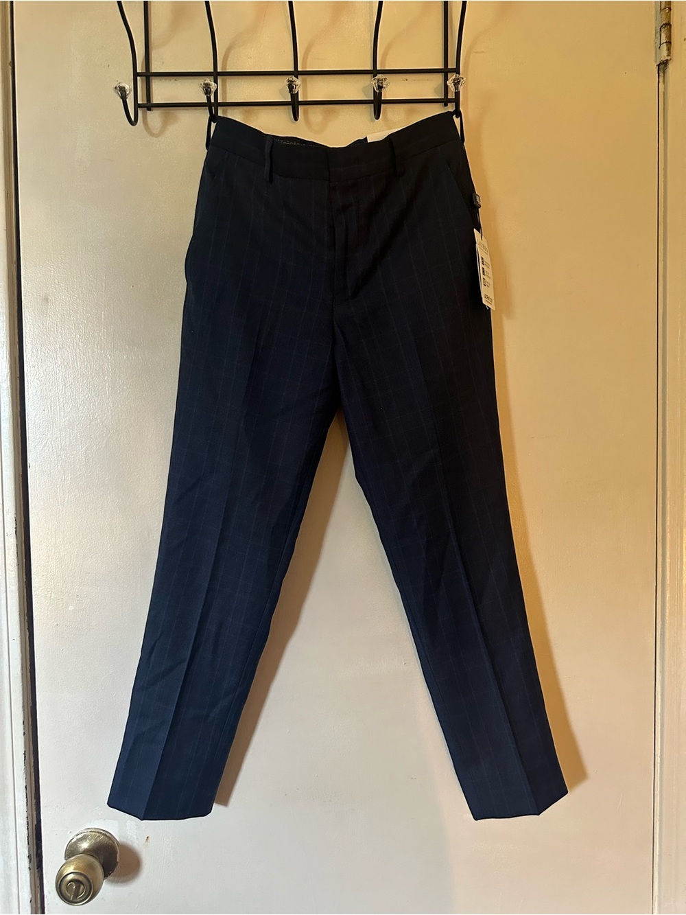 Ralph Lauren Navy Pinstripe Trousers